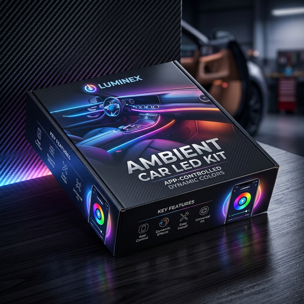 Ambient LED App-Controlled Lighting Kit
