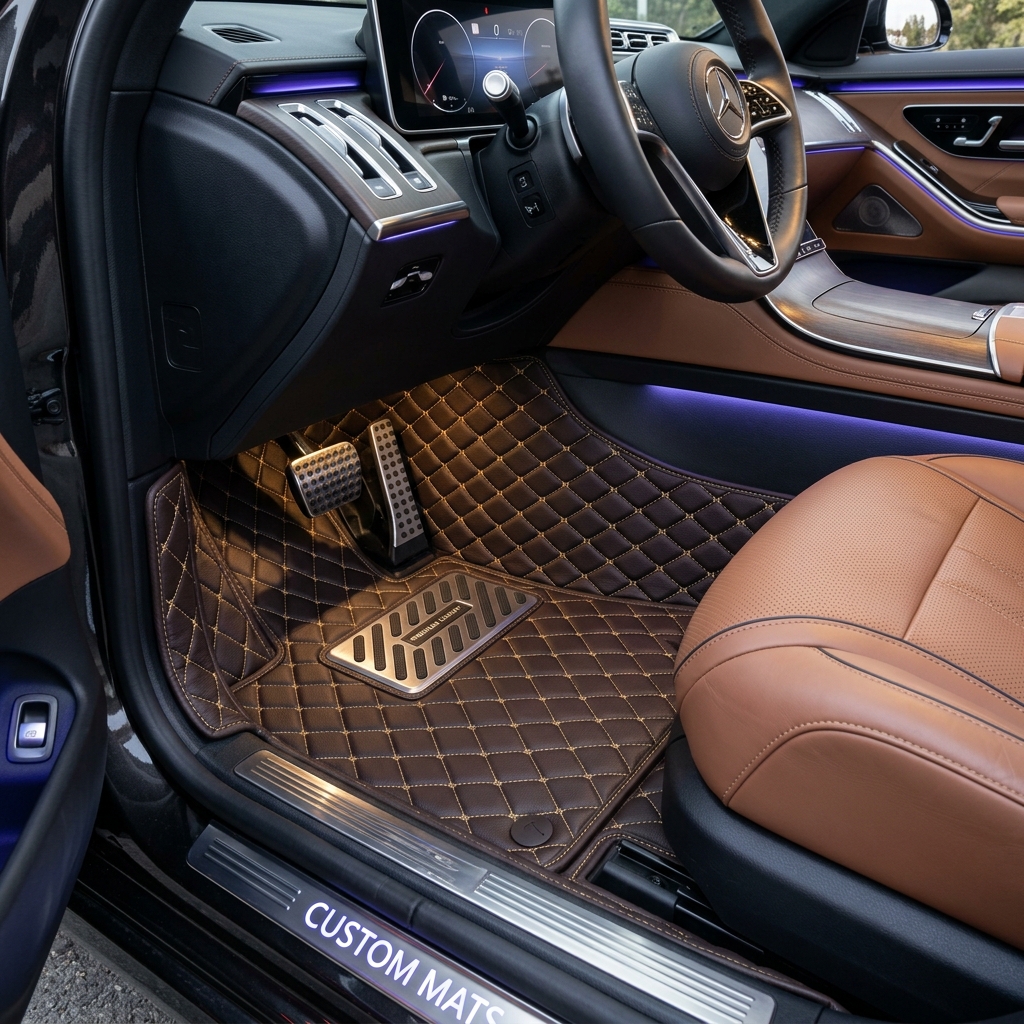 Custom-Fit 7D Diamond Floor Mats